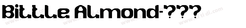 Bittle Almond字体转换